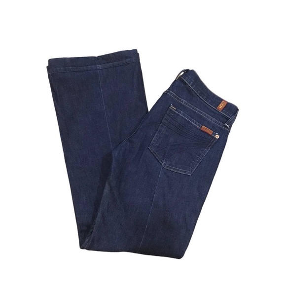7 For All Mankind Flare Jeans - Picture 1 of 6